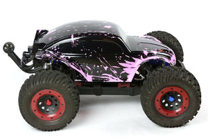 Custom Buggy Body Muddy Pink for 1/8 RC Truck Thunder Tiger MT4 G3 HPI Savage