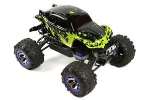 Custom Body Muddy Buggy Green for Traxxas Summit 1/10 Volkswagen Baja Beetle