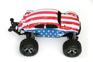 Custom Buggy Body American Flag for Traxxas Stampede 1/10 Truck Car Shell 1:10