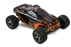 Custom Body Muddy Orange for Traxxas Rustler 2WD 1/10 Truck Car Shell Cover 1:10