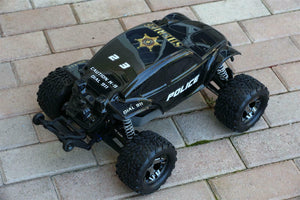 Custom Buggy Body Sheriff Police Style for Traxxas Stampede 1/10 Truck Car 1:10