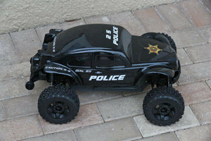 Custom Body Police Sheriff Buggy for ARRMA BIGROCK BLX 1/10 MONSTER RC TRUCK