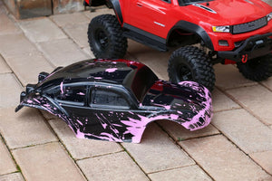 Custom Buggy Body Muddy Pink for Traxxas TRX-4 Trail Crawler Truck Car Shell