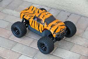 Custom Body Tiger Style for ARRMA GRANITE 4X4 2WD 3S BLX 1/10 Cover Shell