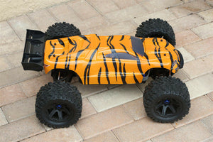 Custom Body Tiger Style for Traxxas E-Revo 2.0 1/10 Truck Car Shell Cover 1:10