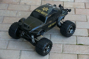 Custom Buggy Body Sheriff Police Style for Traxxas Stampede 1/10 Truck Car 1:10