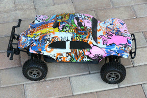 MOD REQUIRED READ! Custom Buggy Body Graffiti Pig Beetle Bug for ARRMA Senton