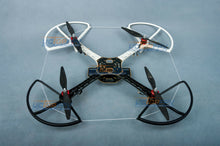 Load image into Gallery viewer, 2White&amp;2Black DJI F450 Snap on/off Prop Guard Quick Release Propeller Protector
