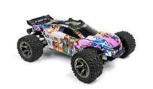 Custom Body Graffiti for Traxxas 1/10 Rustler 4x4 Truck Shell Cover