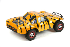 Custom Body Tiger Style for Traxxas 1/10 Slash Truck Car Shell Cover 1:10