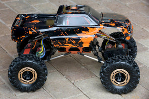 Custom Body Muddy Orange for Redcat Racing Rockslide / Everest 1/10