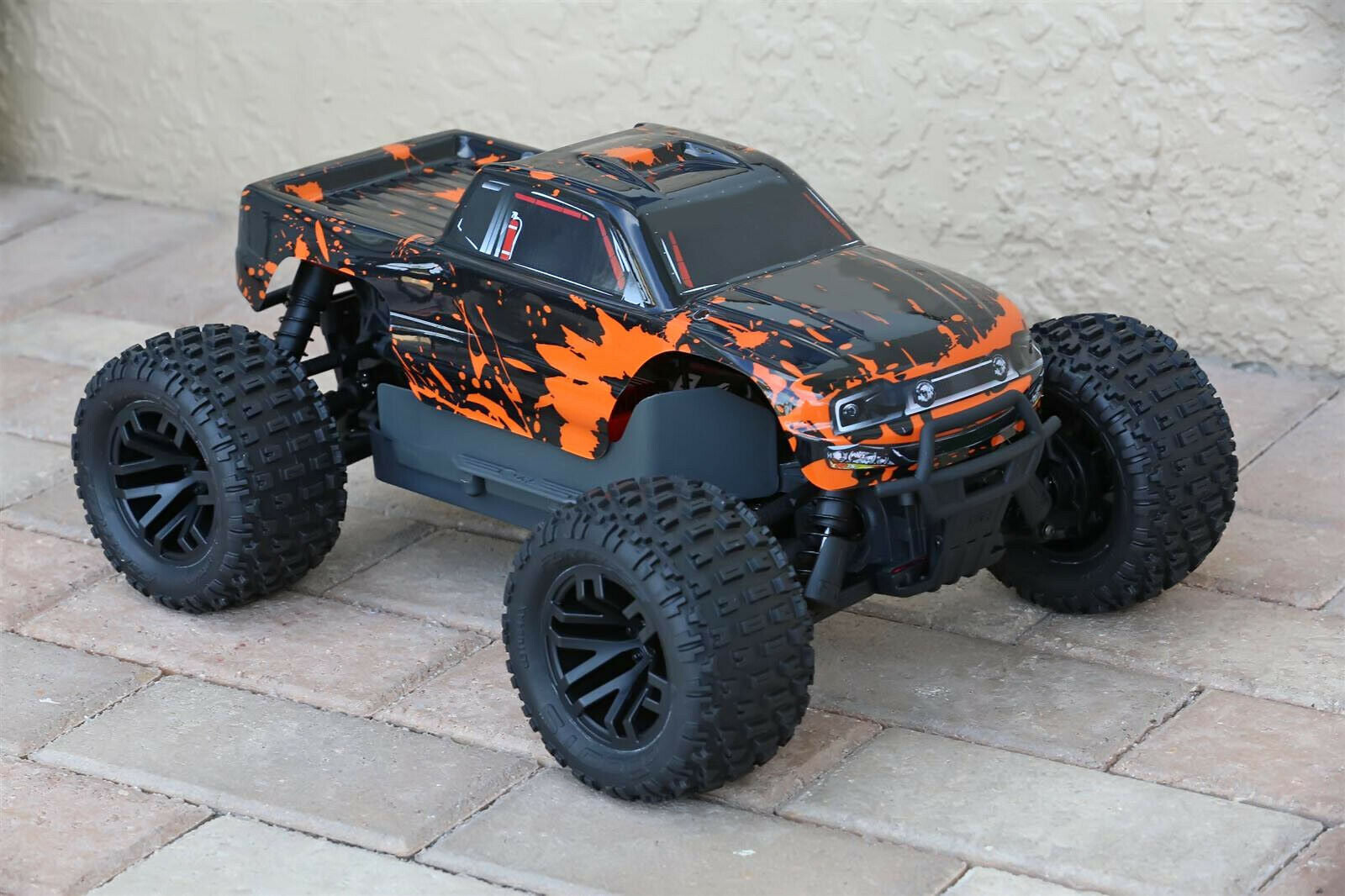 Custom Body Orange Muddy Splash for ARRMA GRANITE 3S BLX 1/10 Cover Shell