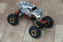 Load image into Gallery viewer, Custom Body Mini Zebra Style for Redcat Racing Rockslide / Everest 1/10 Crawler
