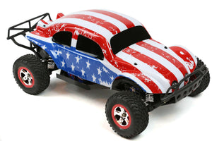 Custom Buggy Body American Flag for Traxxas Slash 1/10 Shell Baja 6811 Truck Car