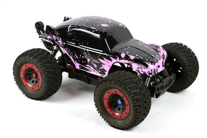 Custom Buggy Body Muddy Pink for 1/8 RC Truck Thunder Tiger MT4 G3 HPI Savage