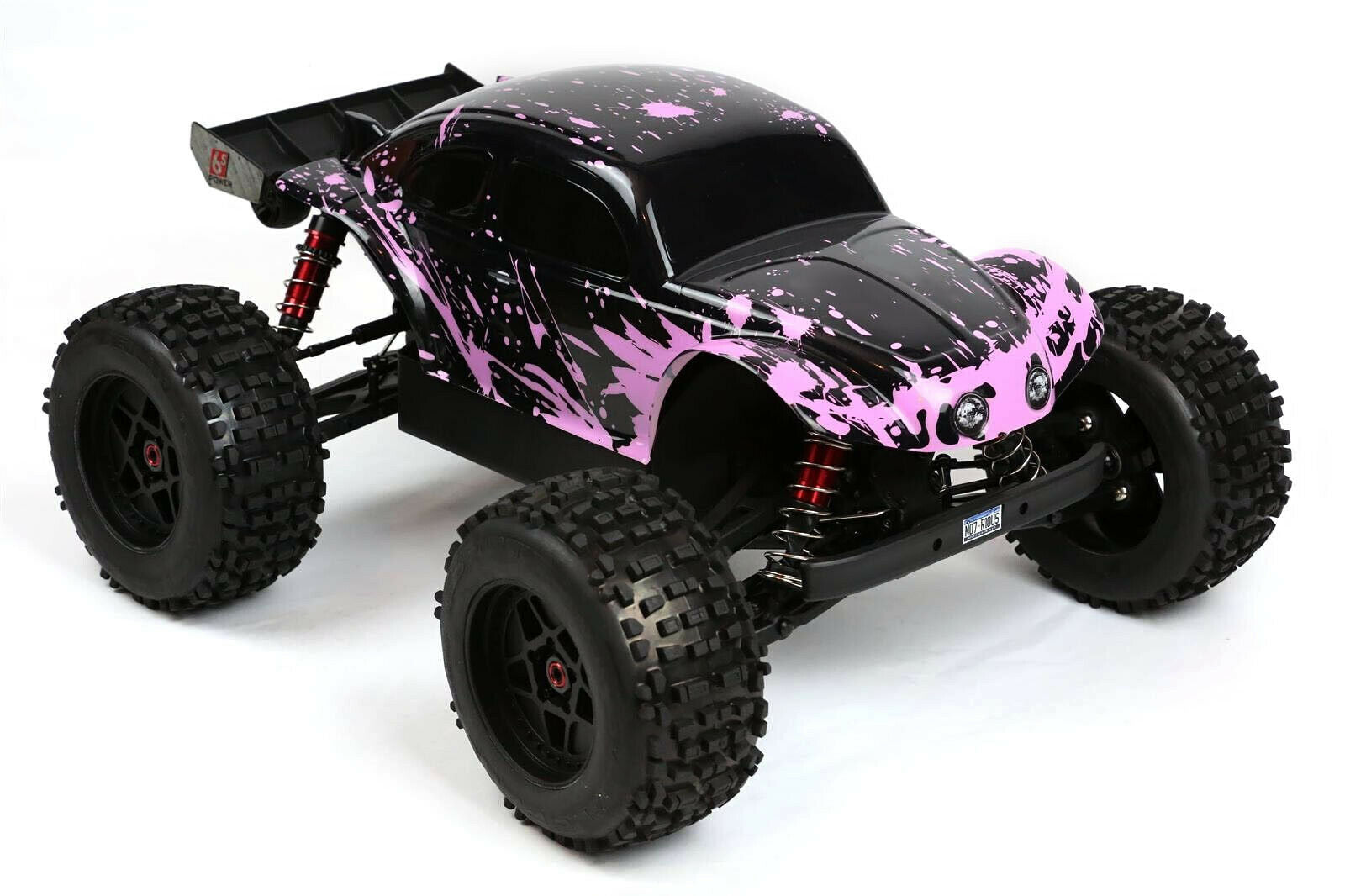 Custom Buggy Body Muddy Pink for ARRMA Outcast Notorious 1/8 Car Cover Shell