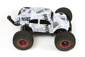 Custom Buggy Body News Paper for 1/8 RC Truck Thunder Tiger MT4 G3 HPI Savage