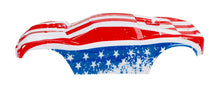 Load image into Gallery viewer, Custom Body American Flag for Traxxas 1/10 Rustler 4x4 Truck Shell Cover
