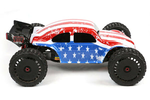 Custom Buggy Body American Flag Shell for ARRMA 1/8 TALION 6S BLX Car Cover