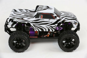 Custom Body Zebra Style for Redcat Volcano 1/10 Truck Car Shell Cover 1:10