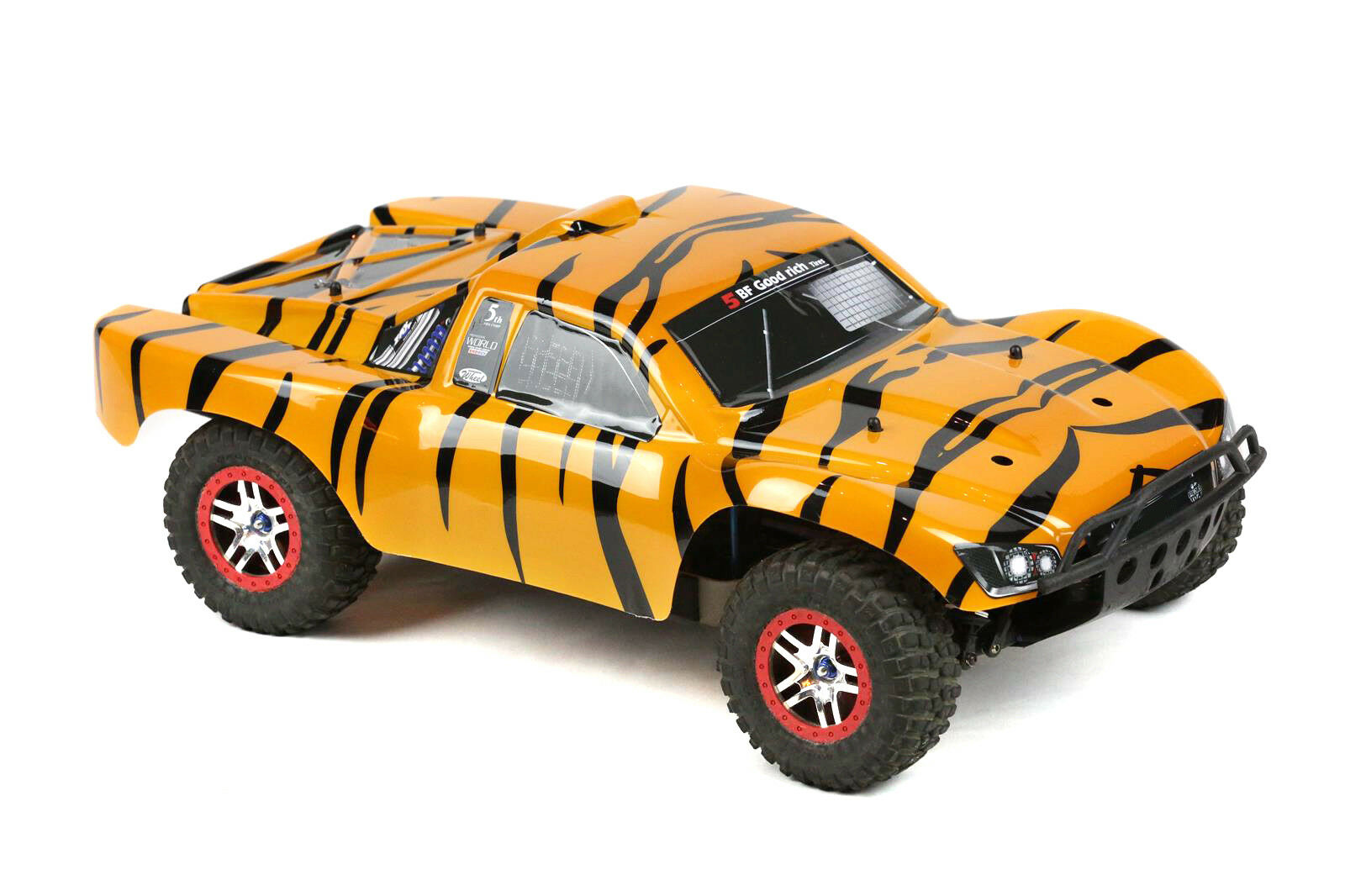 Custom Body Tiger Style for Traxxas 1/10 Slash Truck Car Shell Cover 1:10