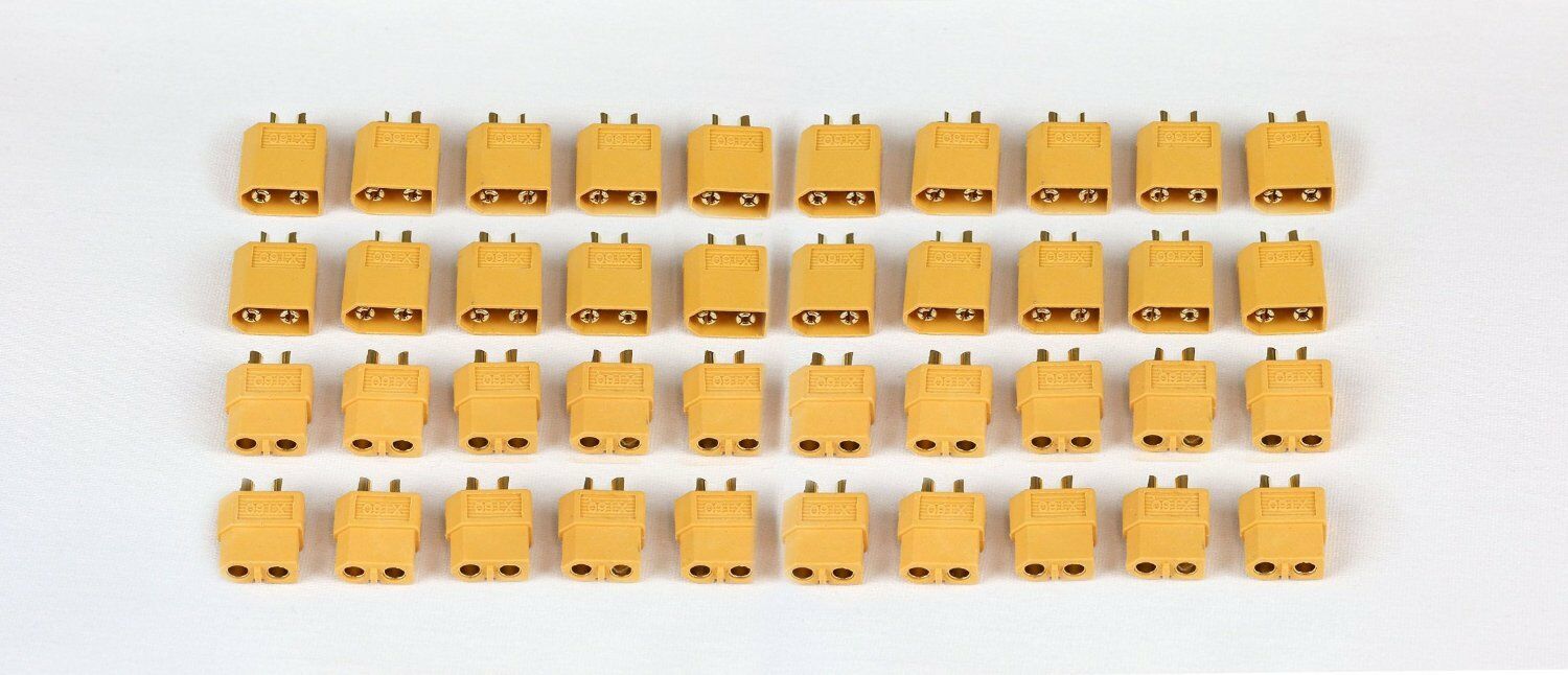 20 Pairs XT60 Male Female Connector Lipo Battery DJI F550 XT 60 Plug RC Car Boat