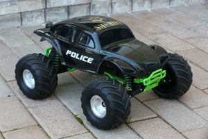 Custom Buggy Body Police Sheriff for Traxxas Skully Grave Digger 1/10 Truck Car