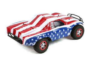 Custom Body America Flag Style for ProSC10 1/10 Slash Truck Car Shell Cover 1:10