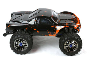 Custom Body Muddy Orange for Traxxas T / E Maxx Shell Cover 3911R E-Maxx