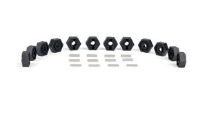 12pc Hex Wheel Hub 12mm for Traxxas Rustler Stampede Slash Bigfoot TRX 1654