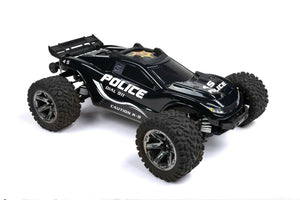 Custom Body Police Car Style for Traxxas 1/10 Rustler 4x4 Truck Shell Cover