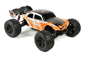 Custom Body Muddy WB Orange Buggy for ARRMA 1/8 Kraton 6S BLX Truck Car Shell