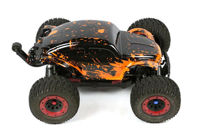 Custom Buggy Body Muddy Orange for 1/8 RC Truck Thunder Tiger MT4 G3 HPI Savage