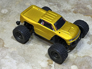 Custom Body Gold for ARRMA VORTEKS 3S BLX 1/10 Stadium Truck