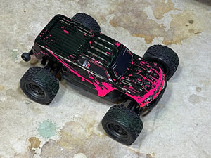 Custom Body Hot Pink for ARRMA VORTEKS 3S BLX 1/10 Stadium Truck