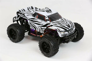 Custom Body Zebra Style for Redcat Volcano 1/10 Truck Car Shell Cover 1:10