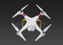 Load image into Gallery viewer, SNAP ON/OFF PROP GUARD WHITE QUICK RELEASE DJI PHANTOM 1 2 3 Pro Adv Vision +
