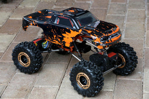 Custom Body Muddy Orange for Redcat Racing Rockslide / Everest 1/10