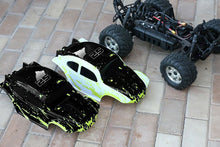 Load image into Gallery viewer, Custom Bug Body Muddy Green/WB for 1/8 RC Truck Volkswagen Baja Buggy Traxxas
