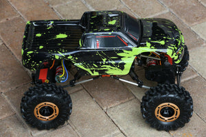 Custom Body Muddy Green for Redcat Racing Rockslide / Everest 1/10