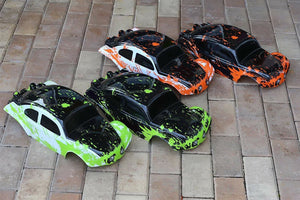 Custom Buggy Body Muddy Orange for ProSC10 1/10 Shell Baja 6811 Car Bug