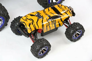 Custom Body Tiger Style for Traxxas 1/16 Summit Mini Truck Car Shell Cover 1:16