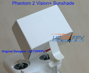 White Sun Hood Sun Shade for DJI Phantom All Models Inspire FPV Quick Release