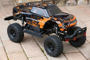 Custom Body Muddy Orange for Traxxas TRX-4 Trail Crawler Truck Car Shell