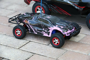 Custom Body Muddy Pink for Traxxas 1:16 Slash / e-Revo 1/16 Scale e Revo