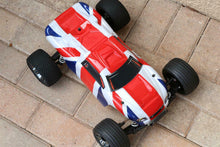 Load image into Gallery viewer, Custom Body England Flag for Traxxas Rustler 2WD 1/10 Truck Car Shell Cover
