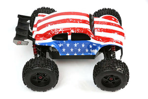 Custom Buggy Body American Flag for ARRMA Outcast Notorious 1/8 Car Cover Shell