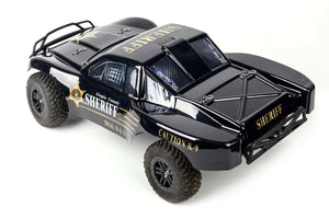 Custom Body Police Style for Traxxas 1/10 Slash 4x4 VXL Slayer Shell Cover 6811