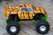 Load image into Gallery viewer, Custom Body Tiger Style for Traxxas Skully Grave Digger 1/10 Truck Car Shell
