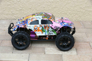 Custom Body Buggy Graffiti Pigfor Redcat Volcano 1/10 Truck Car Shell Cover 1:10